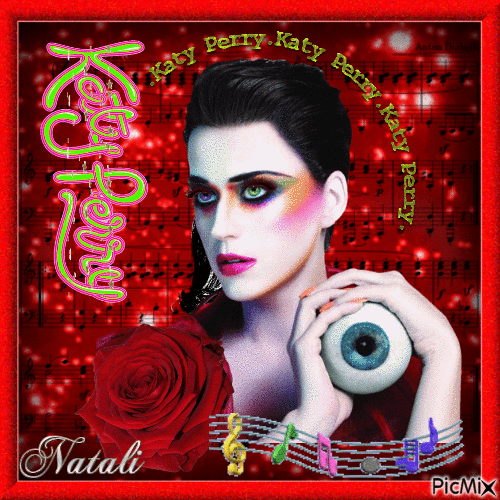 Katy Perry image "Witness": Concert music, - GIF animado grátis