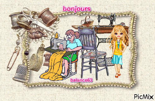 bonjours - Darmowy animowany GIF