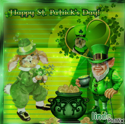Happy St.Patricks Days - GIF animado gratis