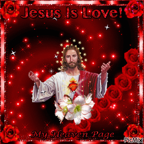 Jesus Is Love! - Gratis animeret GIF