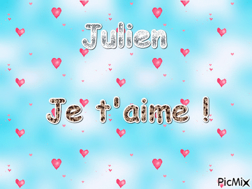 Julien <3 - Free animated GIF