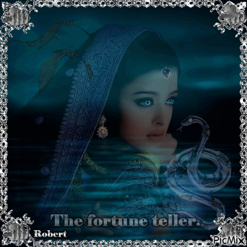 The fortune teller. - Бесплатный анимированный гифка