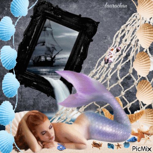 Sirena - laurachan - Besplatni animirani GIF