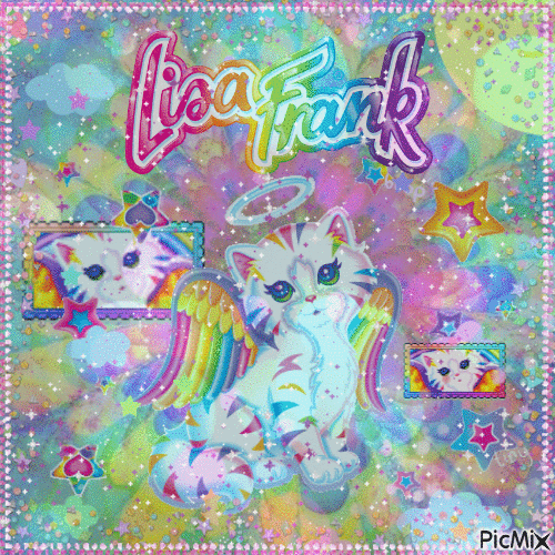 Lisa Frank ❤️ elizamio - Free animated GIF