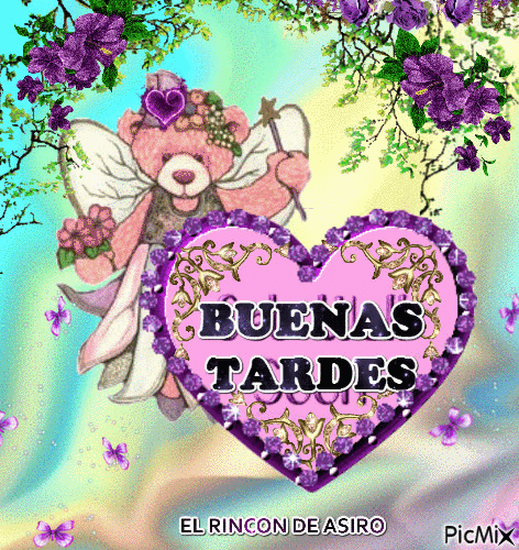 BUENAS TARDES - Darmowy animowany GIF