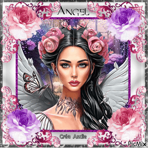 Angel - Art numérique - GIF animé gratuit