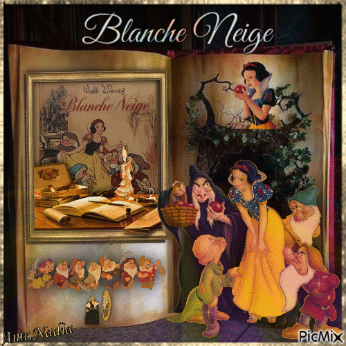 Blanche Neige - 無料のアニメーション GIF
