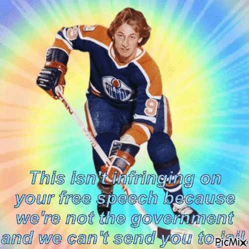 Wayne Gretzky Sponsored Mod Note (continued) - GIF animé gratuit