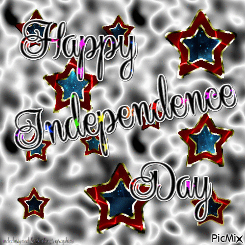happy independence day - Zdarma animovaný GIF