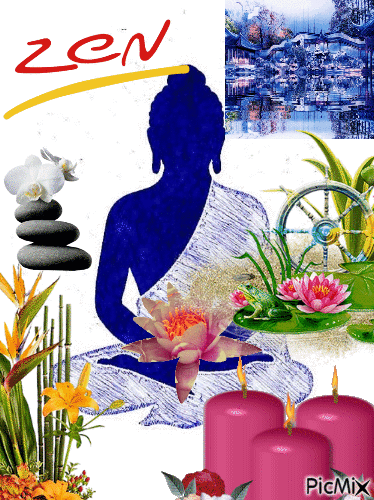Movimiento zen - Безплатен анимиран GIF