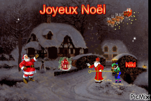 Joyeux Noël - Ingyenes animált GIF