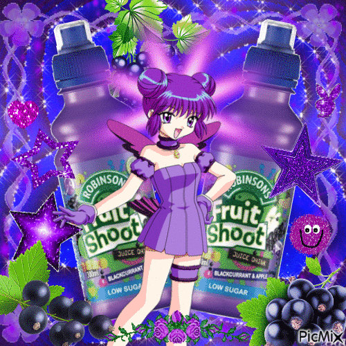 purple fruit shoot - Δωρεάν κινούμενο GIF