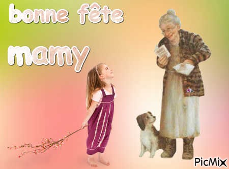 concours mamy - png ฟรี
