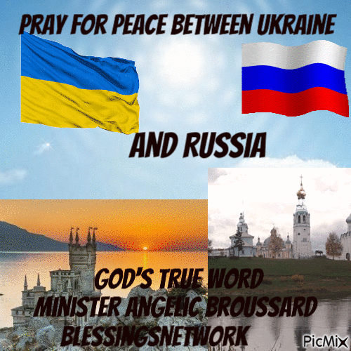peace between Ukraine and Russia - Бесплатный анимированный гифка