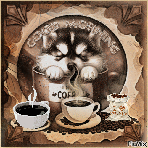 Greeting Good Morning - Бесплатни анимирани ГИФ