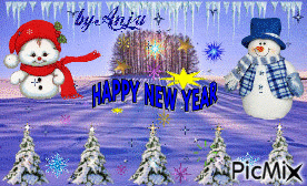 Happy New Year ! - Free animated GIF