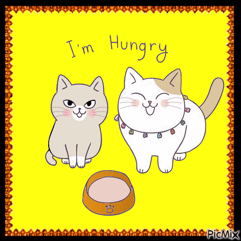 I'm Hungry - GIF animé gratuit