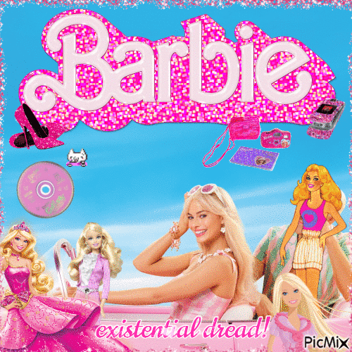 barbie! - GIF animé gratuit