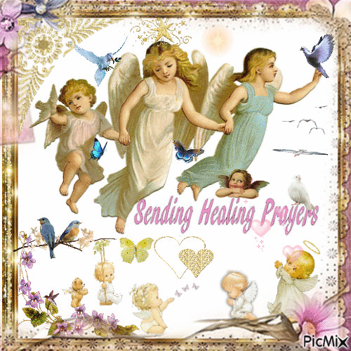 Sending Healing Prayers - Gratis animeret GIF