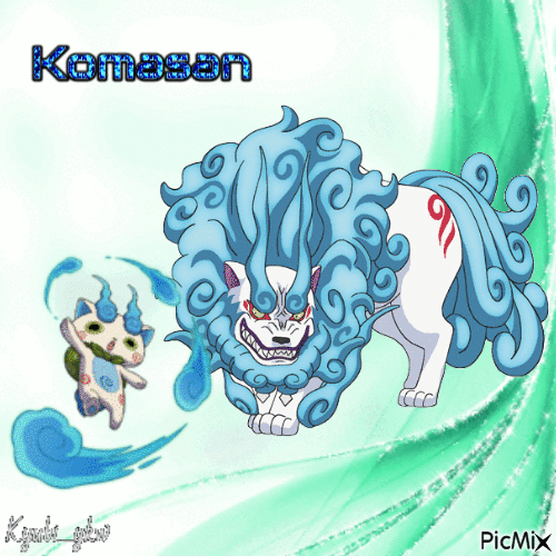 Komasan (Normal & Shadowside) - Gratis animeret GIF