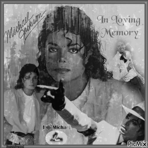 Michael Jackson memory - Animovaný GIF zadarmo
