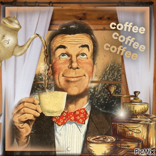 Coffee - GIF animado gratis