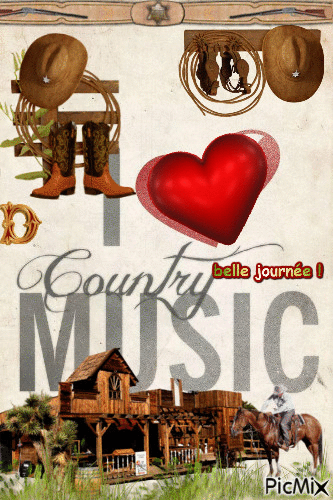 en mode country ! - Free animated GIF