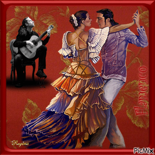 Flamencotänzer - Free animated GIF