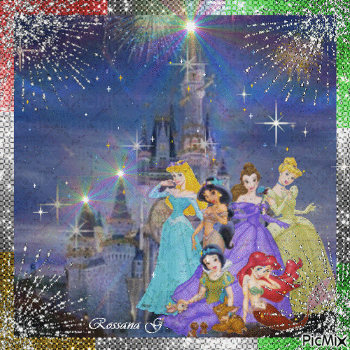 Princesses Disney - Ilmainen animoitu GIF