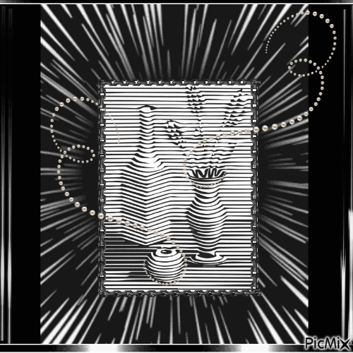 Black&White Art - Bezmaksas animēts GIF
