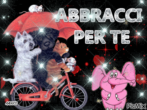 ABBRACCI PER TE - Бесплатный анимированный гифка