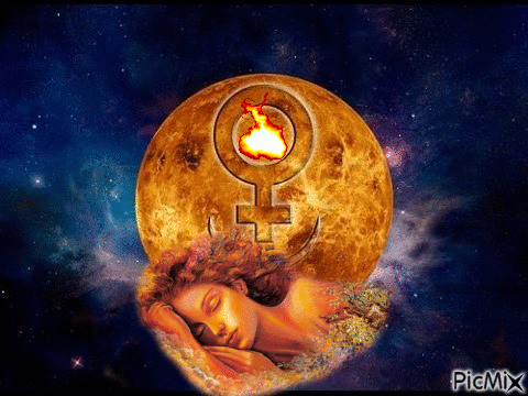 Soñando en el fuego de Venus - Free animated GIF - PicMix