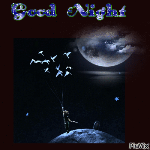 gute nacht - Δωρεάν κινούμενο GIF