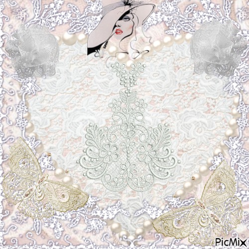 Dentelle Blanche - 無料png
