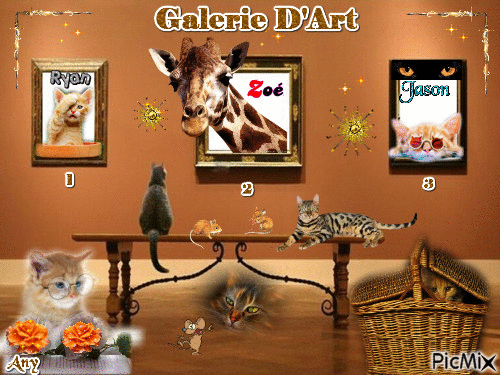 Galerie D'Art - GIF animate gratis