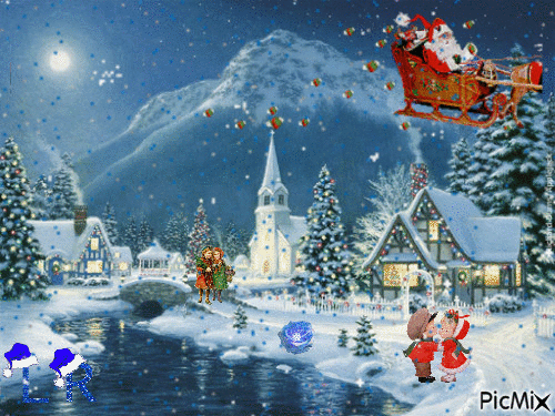 Kerst - Ingyenes animált GIF