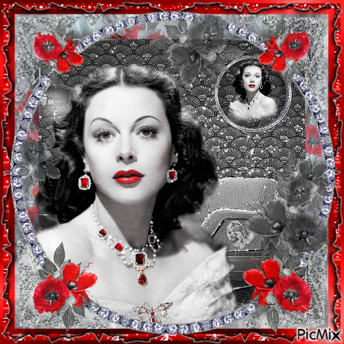 Hedy Lamarr, Actrice autrichienne - GIF เคลื่อนไหวฟรี