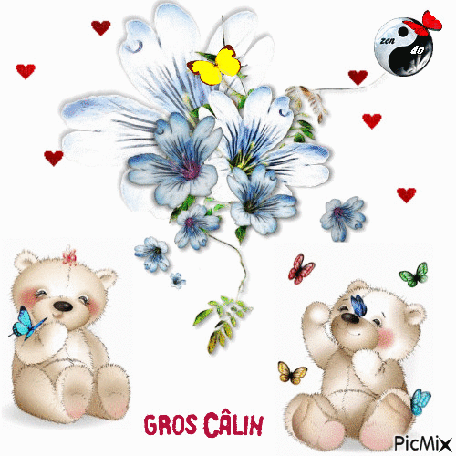 ✦ Gros Câlin - 無料のアニメーション GIF