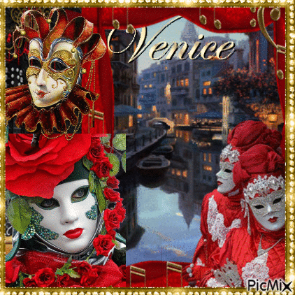 Carnevale a Venezia - Ilmainen animoitu GIF