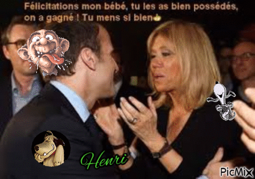 Blague : "Macron menteur" ce qui est vrai - Darmowy animowany GIF