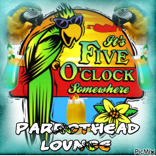 Parrothead Lounge - Free PNG