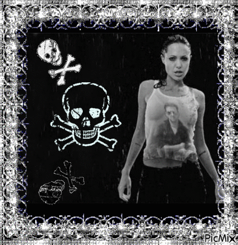Angelina Jolie - Бесплатный анимированный гифка