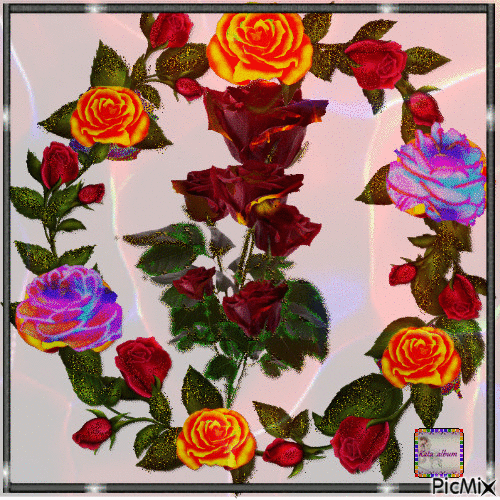 rózsa/rózsa - Zdarma animovaný GIF