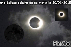 l'éclipse de se matin - GIF animé gratuit