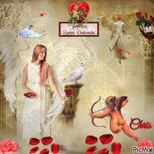 joyeuse saint Valentin - Ingyenes animált GIF
