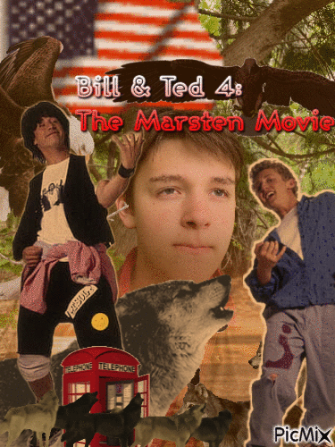 Bill and Ted 4: The Marsten Movie - Nemokamas animacinis gif