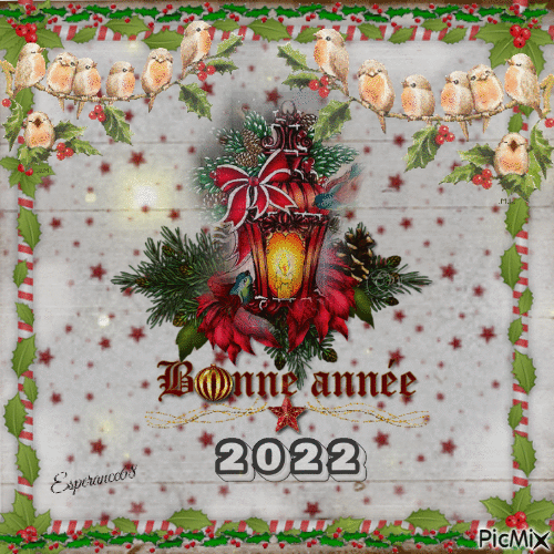 🍾🥂 Bonne année 2022 🍾🥂 - Бесплатни анимирани ГИФ
