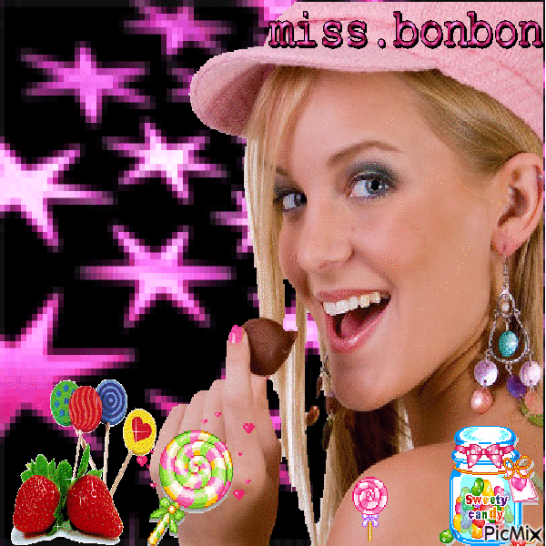 miss bonbon - Ingyenes animált GIF