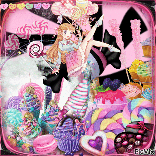 Candygirl - Free animated GIF