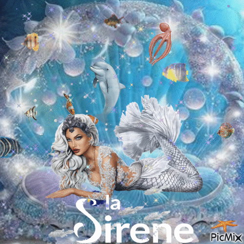 Sirène - Bezmaksas animēts GIF